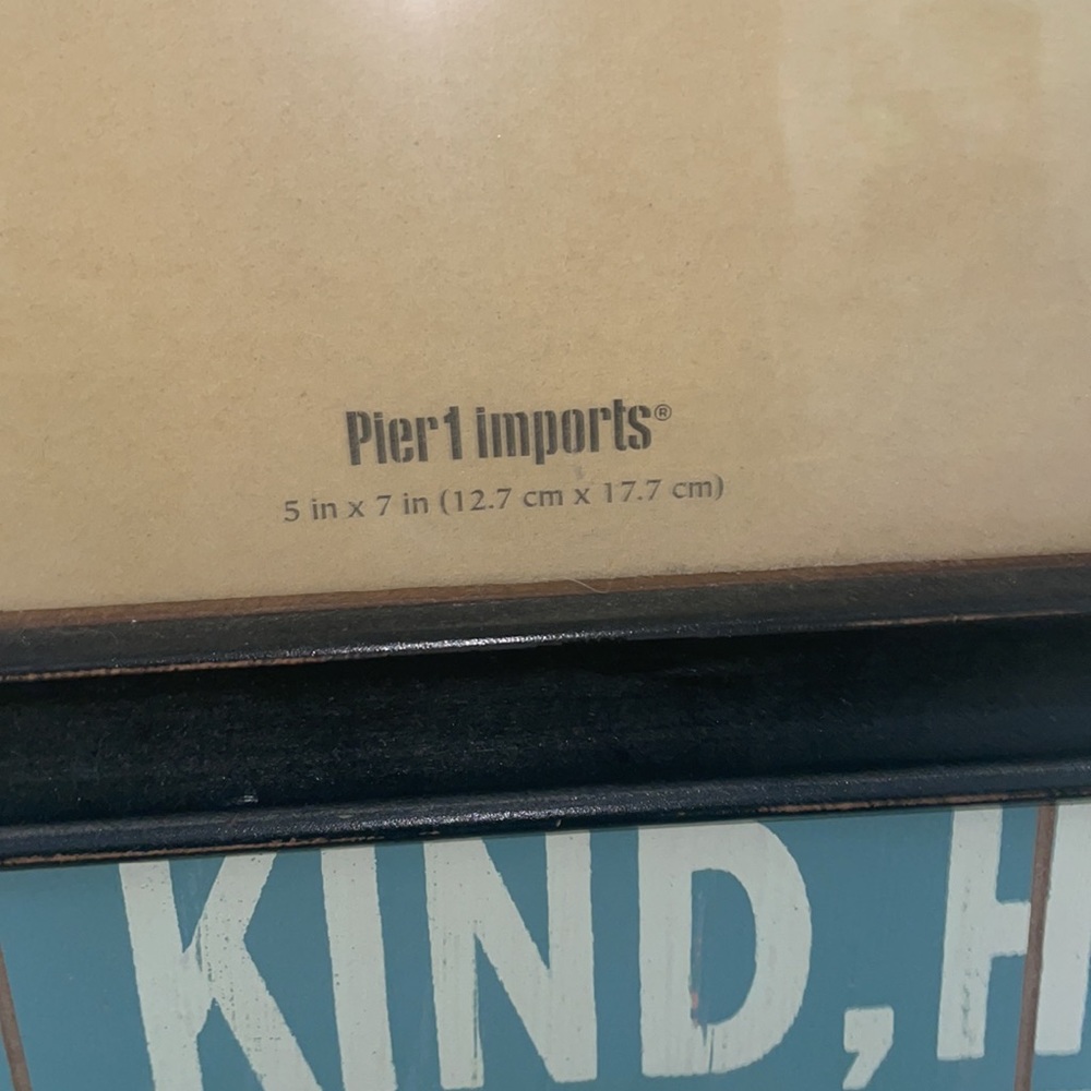 Pier 1 Photo Frame - Picture 2 of 4